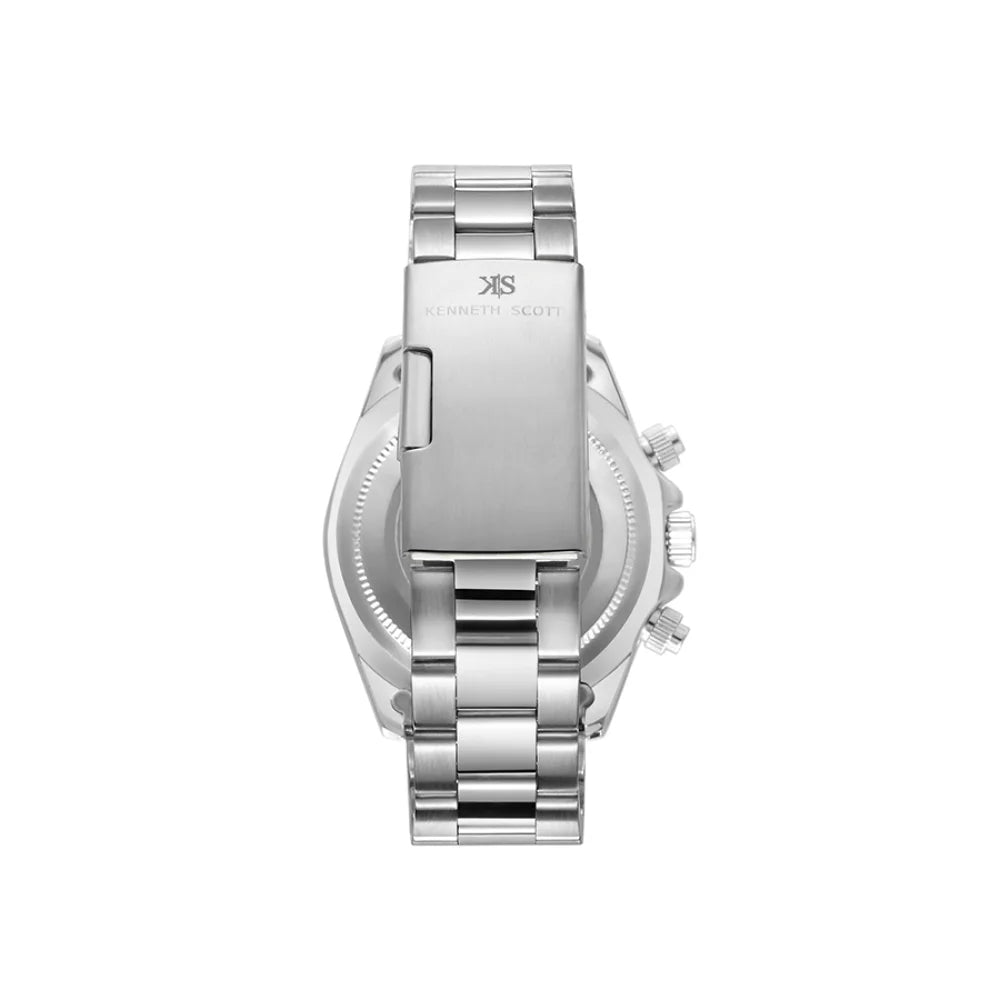 kenneth-scott-men's-ld53-movement-watch-multi-function-display-and-stainless-steel-strap-k23123-sbswb-silver