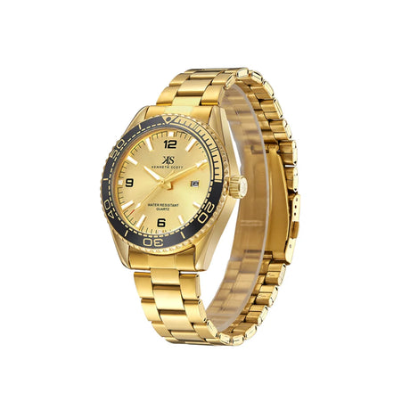 kenneth-scott-men's-sl28d-movement-watch-analog-display-and-stainless-steel-strap-k23024-gbgcb-gold