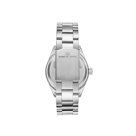 kenneth-scott-men's-sl28d-movement-watch-analog-display-and-stainless-steel-strap-k23024-sbsb-silver