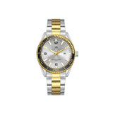kenneth-scott-men's-sl28d-movement-watch-analog-display-and-stainless-steel-strap-k23024-tbtsb-gold/silver