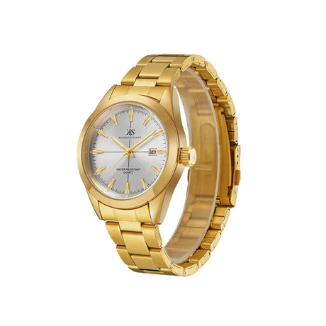 kenneth-scott-men's-sl28d-movement-watch-analog-display-and-stainless-steel-strap-k23025-gbgw-gold