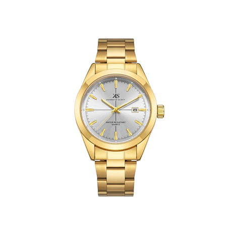 kenneth-scott-men's-sl28d-movement-watch-analog-display-and-stainless-steel-strap-k23025-gbgw-gold