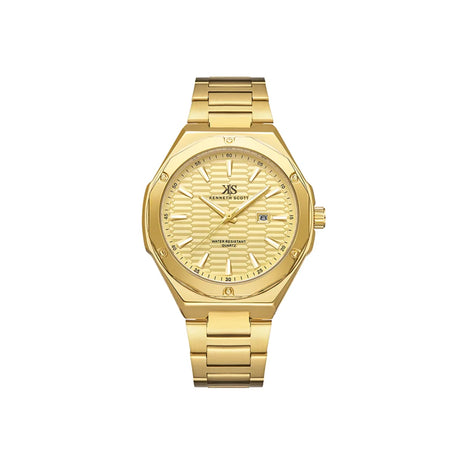 kenneth-scott-men's-sl28d-movement-watch-analog-display-and-stainless-steel-strap-k23026-gbgc-gold
