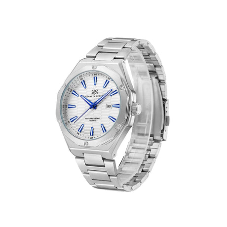 kenneth-scott-men's-sl28d-movement-watch-analog-display-and-stainless-steel-strap-k23026-sbsw-silver