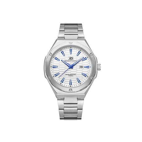 kenneth-scott-men's-sl28d-movement-watch-analog-display-and-stainless-steel-strap-k23026-sbsw-silver