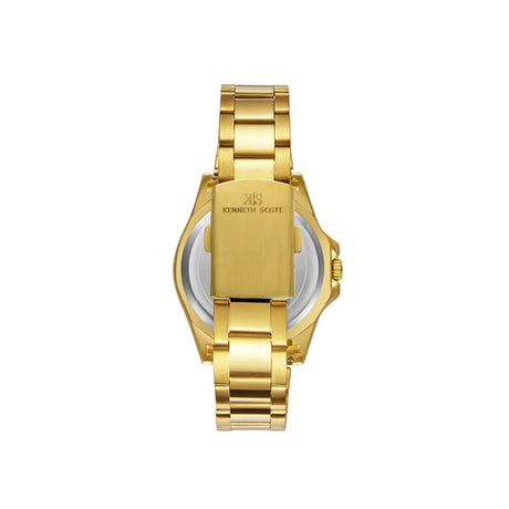 kenneth-scott-men's-sl28d-movement-watch-analog-display-and-stainless-steel-strap-k23027-gbgc-gold