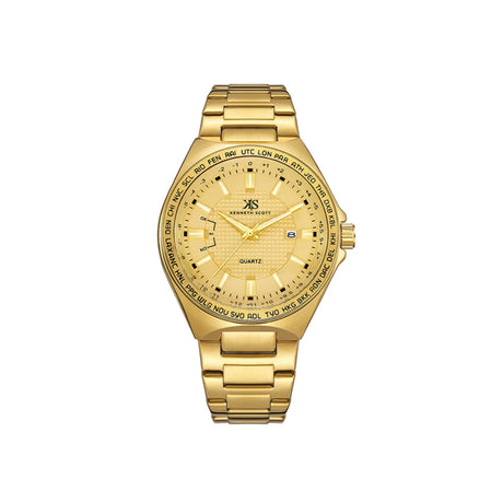 kenneth-scott-men's-sl28d-movement-watch-analog-display-and-stainless-steel-strap-k23027-gbgc-gold