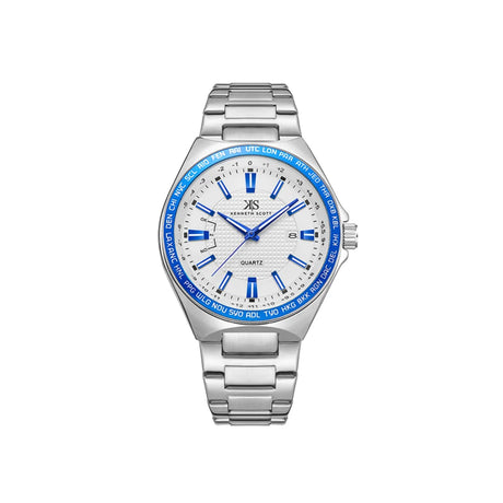 kenneth-scott-men's-sl28d-movement-watch-analog-display-and-stainless-steel-strap-k23027-sbswl-silver