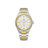 kenneth-scott-men's-sl28d-movement-watch-analog-display-and-stainless-steel-strap-k23027-tbtw-gold/silver