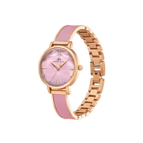 kenneth-scott-women's-pc21-movement-watch-analog-display-and-alloy-strap-k23503-rbpp-pink