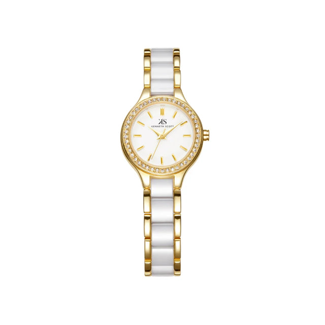 kenneth-scott-women's-pc21-movement-watch-analog-display-and-alloy+ceramic-strap-k23509-gcww-white