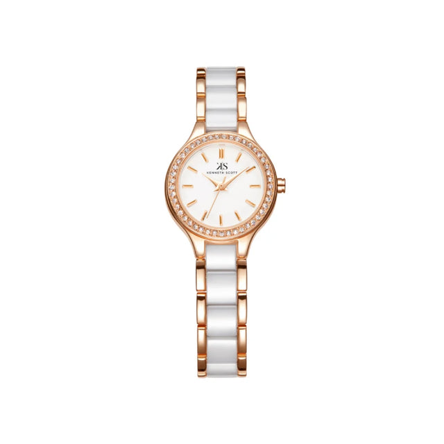 kenneth-scott-women's-pc21-movement-watch-analog-display-and-alloy+ceramic-strap-k23509-kcww-white