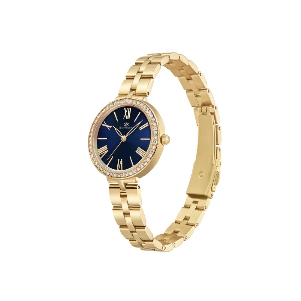 kenneth-scott-women's-pc21-movement-watch-analog-display-and-stainless-steel-strap-k23502-gbgn-gold