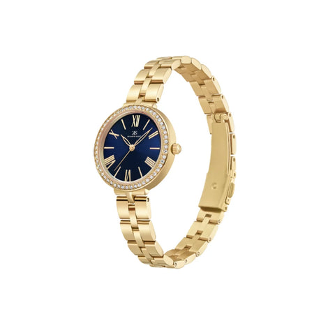 kenneth-scott-women's-pc21-movement-watch-analog-display-and-stainless-steel-strap-k23502-gbgn-gold