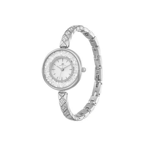 kenneth-scott-women's-pc21-movement-watch-analog-display-and-stainless-steel-strap-k23515-sbss-silver