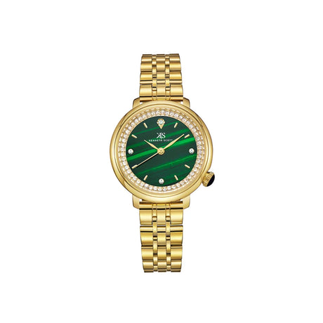 kenneth-scott-women's-pe21-movement-watch-analog-display-and-stainless-steel-strap-k23518-gbgh-gold