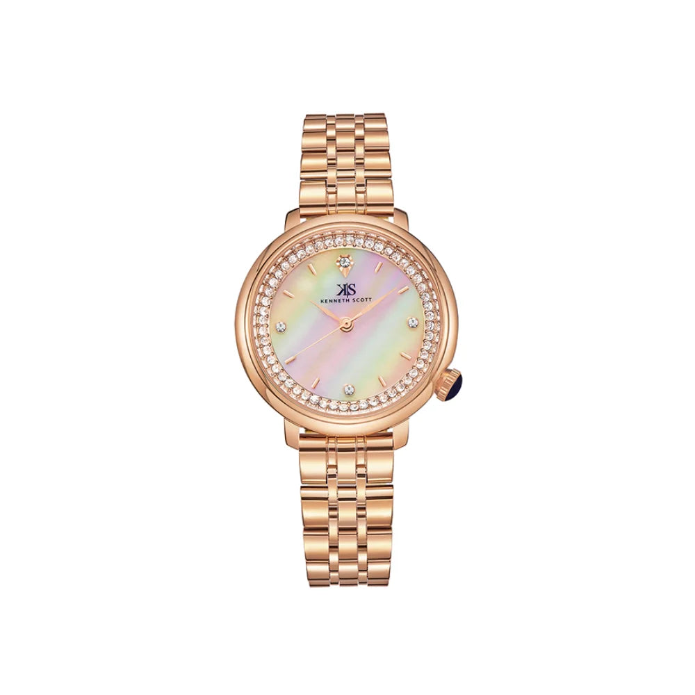 kenneth-scott-women's-pe21-movement-watch-analog-display-and-stainless-steel-strap-k23518-rbkm-rose-gold