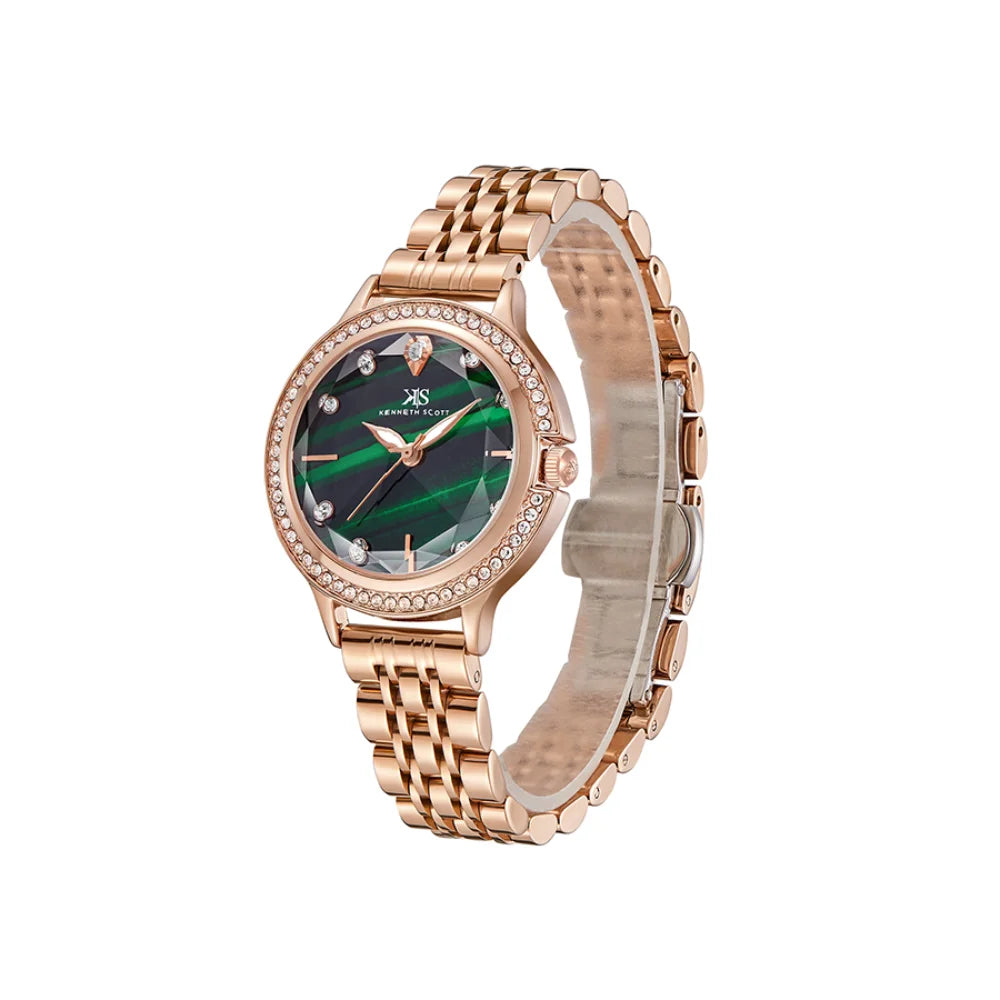 kenneth-scott-women's-pe21-movement-watch-analog-display-and-stainless-steel-strap-k23521-rbkh-rose-gold