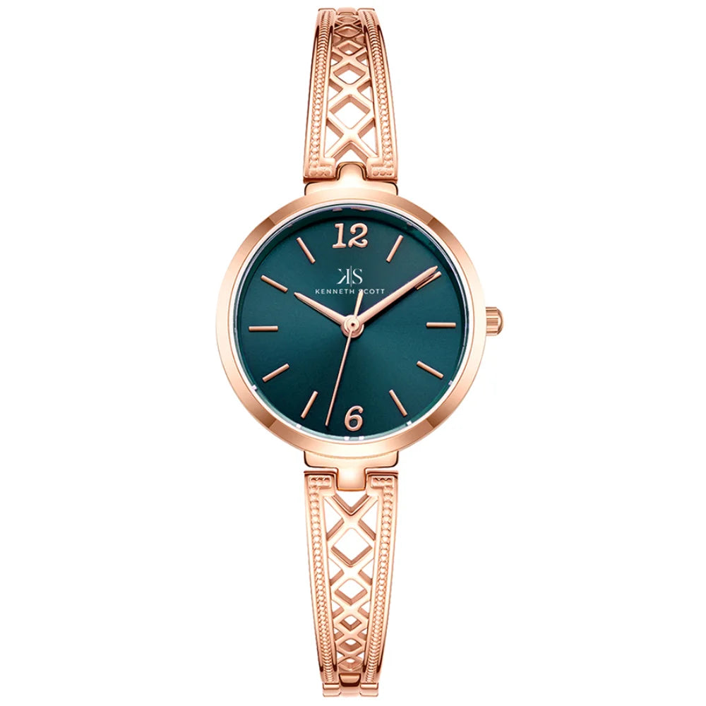 kenneth-scott-women's-quartz-movement-watch-analog-display-and-alloy-strap-k22518-rbkh-rose-gold