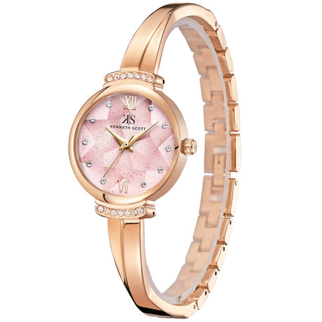 kenneth-scott-women's-quartz-movement-watch-analog-display-and-alloy-strap-k22522-rbkp-rose-gold