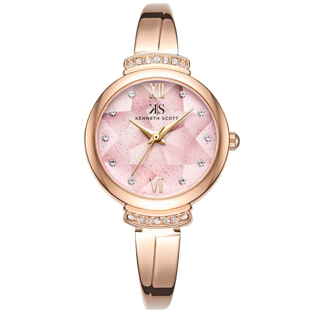 kenneth-scott-women's-quartz-movement-watch-analog-display-and-alloy-strap-k22522-rbkp-rose-gold