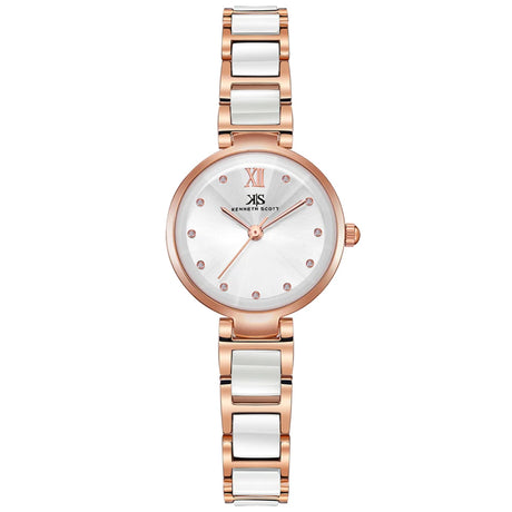 kenneth-scott-women's-quartz-movement-watch-analog-display-and-alloy+ceramic-strap-k22531-kcww-white