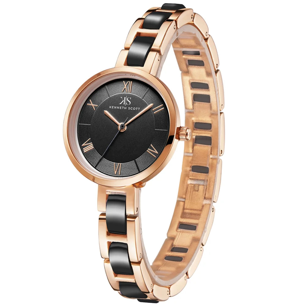 kenneth-scott-women's-quartz-movement-watch-analog-display-and-alloy+plastic-strap-k22521-kcbb-rose-gold