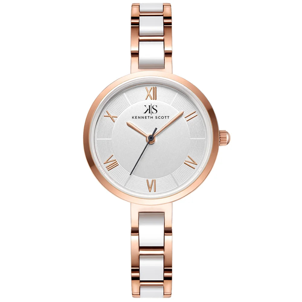 kenneth-scott-women's-quartz-movement-watch-analog-display-and-alloy+plastic-strap-k22521-kcww-rose-gold