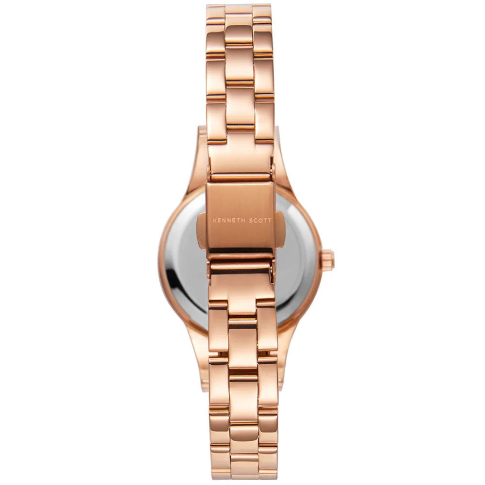 kenneth-scott-women's-quartz-movement-watch-analog-display-and-stainless-steel-strap-k22517-kbkw-rose-gold