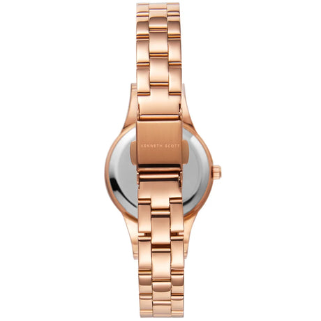 kenneth-scott-women's-quartz-movement-watch-analog-display-and-stainless-steel-strap-k22517-kbkw-rose-gold