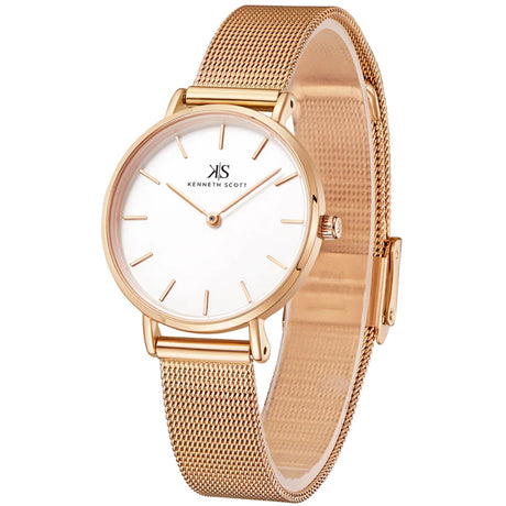 kenneth-scott-women's-quartz-movement-watch-analog-display-and-stainless-steel-strap-k22519-rmkw-rose-gold