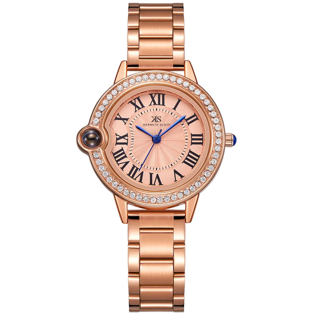 kenneth-scott-women's-quartz-movement-watch-analog-display-and-stainless-steel-strap-k22530-rbkk-rose-gold