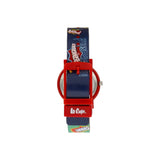 lee-cooper-kids-pc21s-movement-watch-analog-display-and-silicone-strap-lc.k.2.869-green/blue