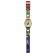 lee-cooper-kids-pc21s-movement-watch-analog-display-and-silicone-strap-lc.k.2.869-green/blue
