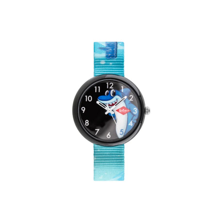 lee-cooper-kids-pc21s-movement-watch-analog-display-and-textile-strap-lc.k.3.659-blue/green