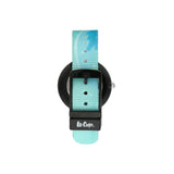 lee-cooper-kids-pc21s-movement-watch-analog-display-and-textile-strap-lc.k.3.659-blue/green