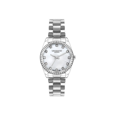lee-cooper-women's-quartz-movement-watch-analog-display-and-metal-strap-lc07478.320-silver