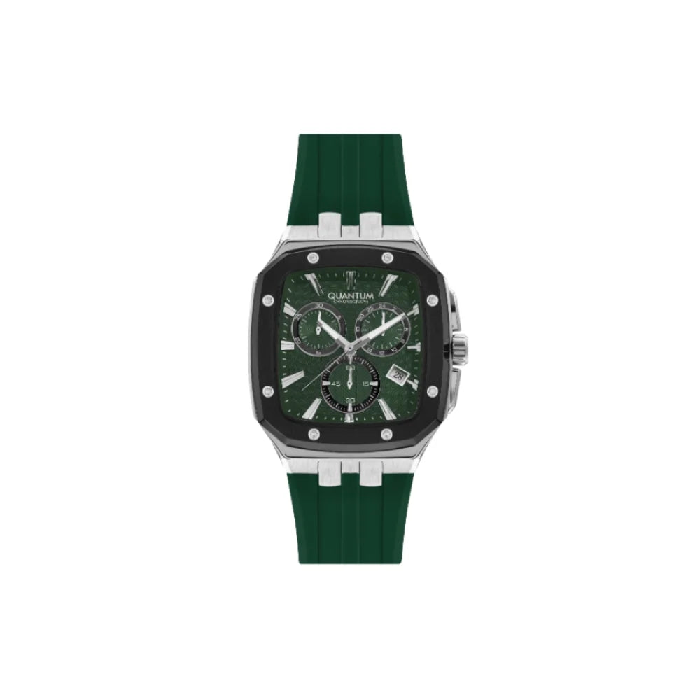quantum-men's-quartz-movement-watch-chronograph-display-and-silicone-strap-hng1033.375-green