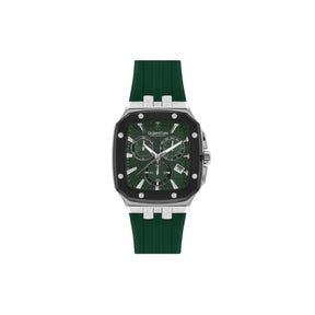 quantum-men's-quartz-movement-watch-chronograph-display-and-silicone-strap-hng1033.375-green