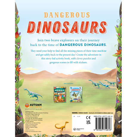 Igloo Dangerous Dinosaurs Book