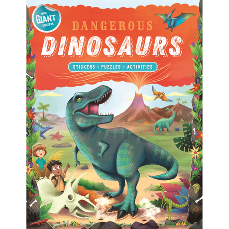 Igloo Dangerous Dinosaurs Book