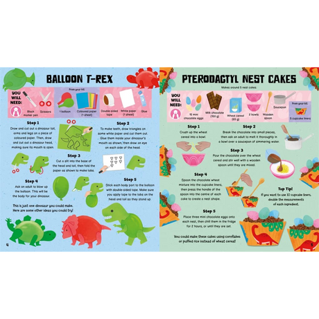 Igloo Dino Bakes & Crafts Book