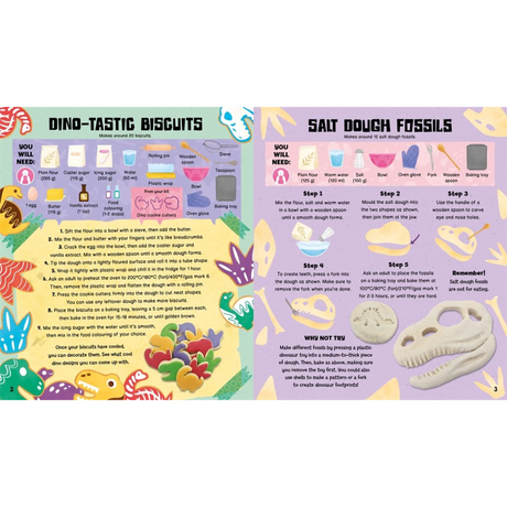 Igloo Dino Bakes & Crafts Book
