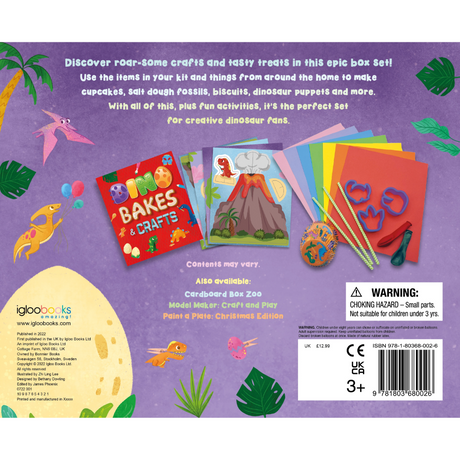 Igloo Dino Bakes & Crafts Book