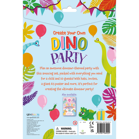 Igloo Create Your Own Dino Party Book