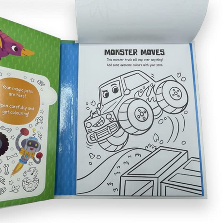 Igloo Robots, Racers, Dinosaurs Colouring Book