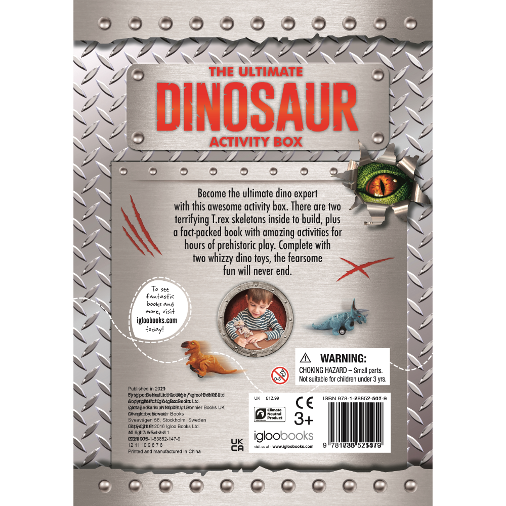 Igloo The Ultimate Dinosaur Activity Box Book