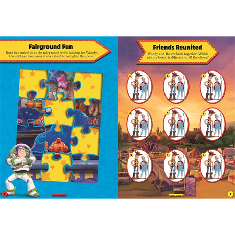 Igloo Disney Pixar Toy Story 4 Sticker Play Rootin' Tootin' Activities Book