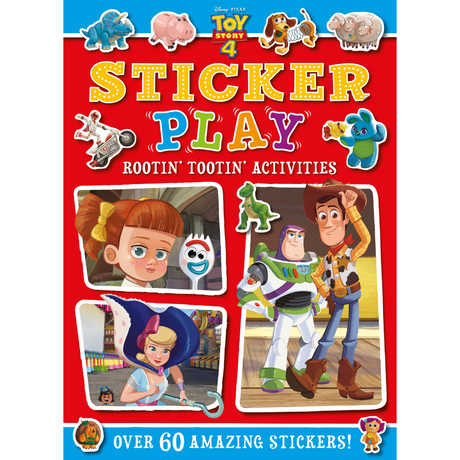 Igloo Disney Pixar Toy Story 4 Sticker Play Rootin' Tootin' Activities Book