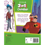Igloo Pixar 3 in 1 Colouring Book